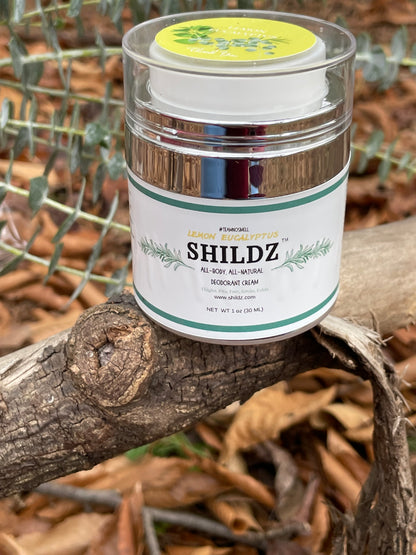 Top Rated Lemon Eucalyptus SHILDZ Deodorant Cream 🍋🌿 | Natural, Aluminum-Free & Antibacterial Protection