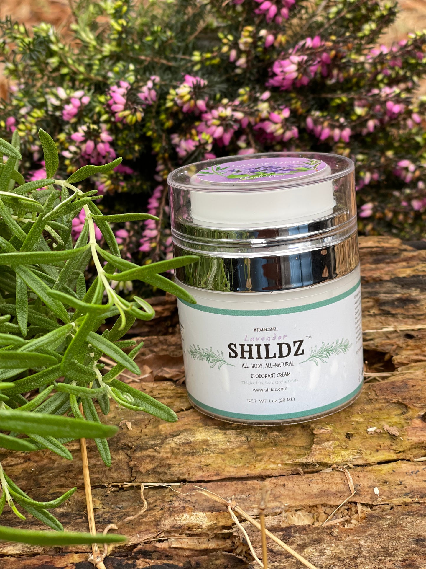 Long-lasting SHILDZ Lavender Deodorant Cream 🌿 Aluminum  and Paraben Free  🚫